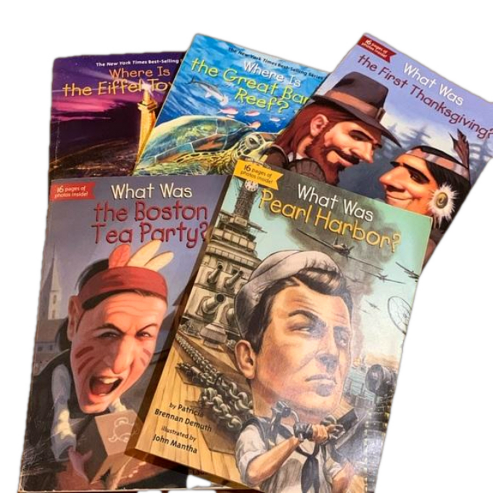 Pack of 5 #5 What was/ Where is